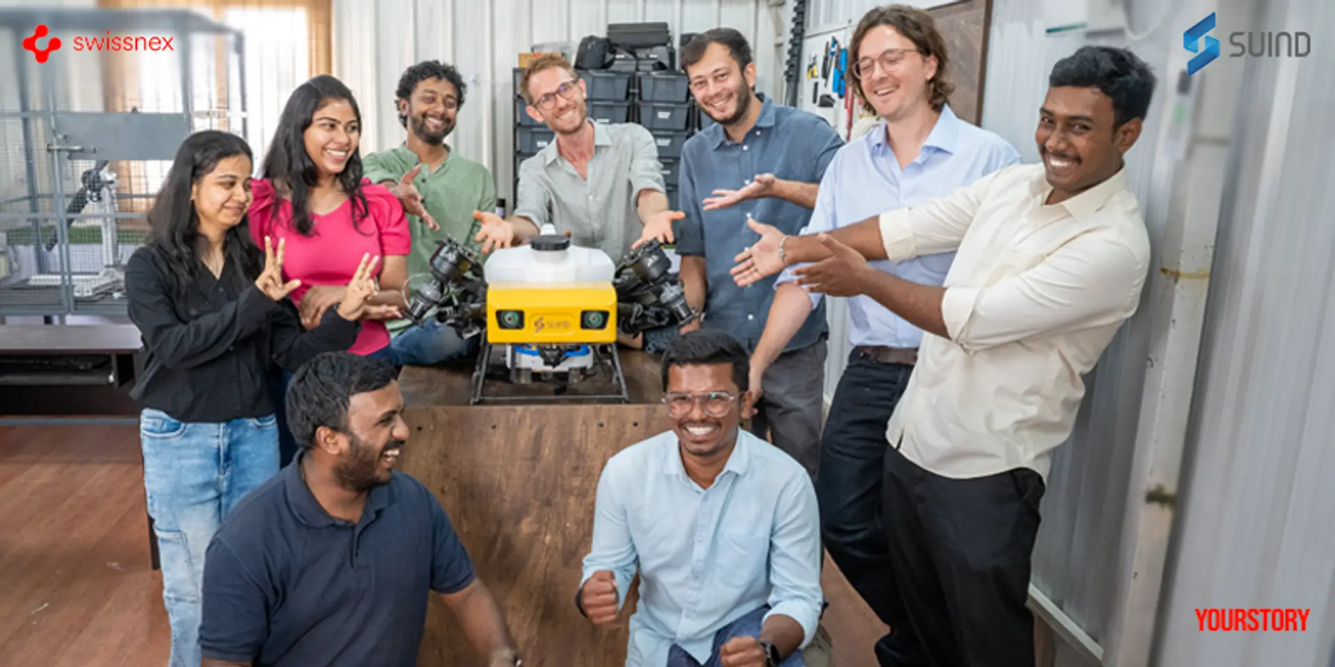 Marathi digital media highlights SUIND Bumblebee drone impact