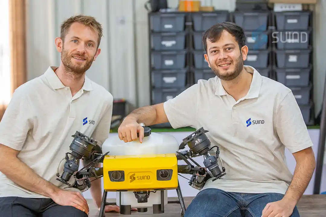 Kunal Shrivastava and Kevin Kleber, founders of SUIND
